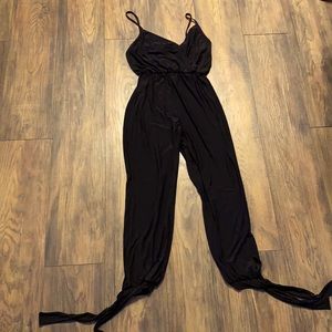 Black Jumpsuit - Size Medium
